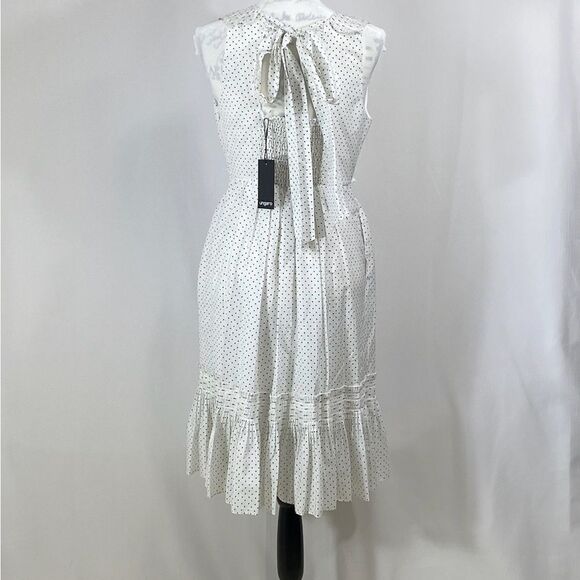 Ungaro Polka Dot Tie Back dress size S - Picture 5 of 10